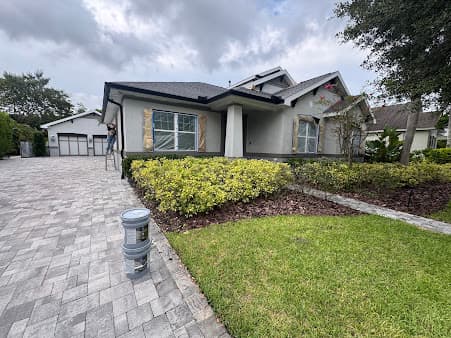 Full exterior repaint of a Florida home